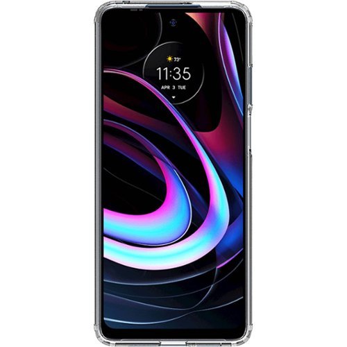 SaharaCase Hybrid-Flex Hard Shell Series Case for Motorola Edge (2021) - Clear WORLDWIDE DELIVERY