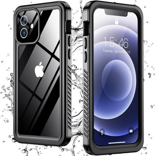 Entronix - iPhone 11 Case - IP68 Waterproof and Shockproof Protection - Clear-Front_Standard 