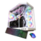 iBUYPOWER - Y70 Snow Gaming Desktop PC - AMD Ryzen 9 9900X, NVIDIA GeForce RTX 5070Ti 16GB, 64GB DDR5 RGB,1TB SSD - White-Front_Standard