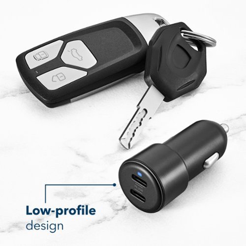 Insignia™ 40W Car Charger for Smartphones, Tablets and More - Black WHERE TO BUY