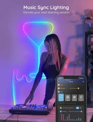 Govee RGBIC Neon Rope Light - 6.5 Ft - Multi WORLDWIDE DELIVERY