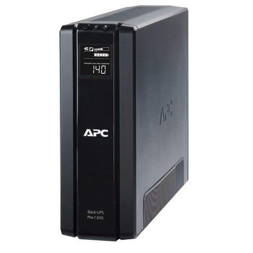 APC - Back-UPS RS1300 VA Tower UPS - Black-Front_Standard 