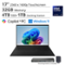 LG - gram 17" Touch Screen Laptop - Copilot+ PC - Intel Core Ultra 9 Series 2 with 32GB Memory - 4TB SSD - Obsidian Black-Front_Standard