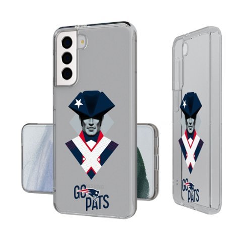 Keyscaper - NFL - New England Patriots - Galaxy Clear Case - S24 - Multicolor-Front_Standard 