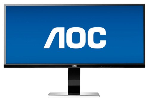  AOC - 34&quot; IPS LED HD 21:9 Ultrawide Monitor - Black