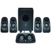 Logitech - Z506 5.1 Surround Sound Speakers (6-Piece) - Black-Front_Standard