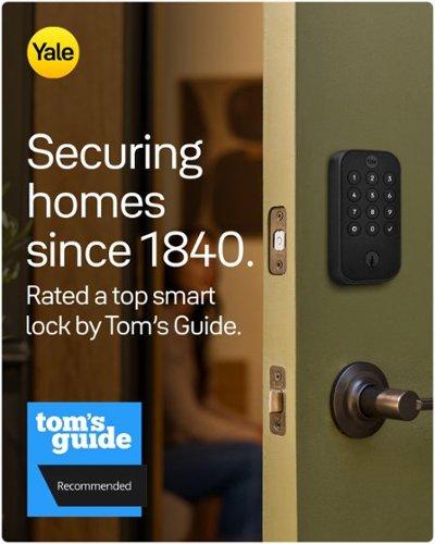Yale Assure Lock 2 - Smart Lock Wi-Fi Deadbolt with Push Button Keypad | Key Access - Black Suede WHERE TO BUY