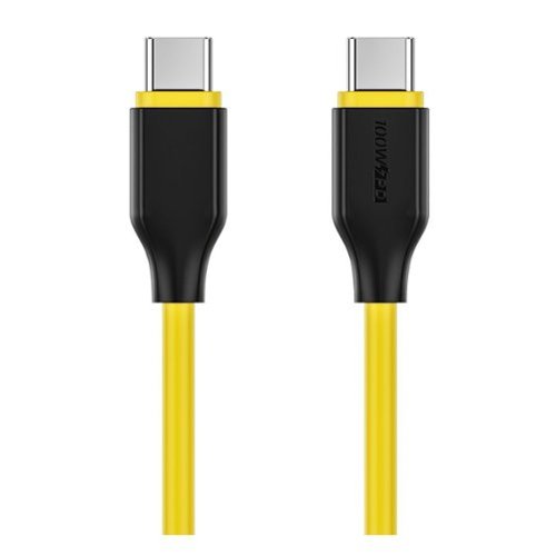 Deity - C24 100W Professional Grade Yellow USB C to C Cable-Front_Standard 