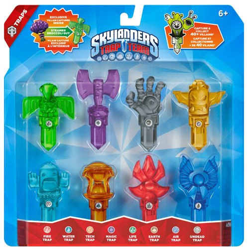  Activision - Skylanders Trap Team Trap Pack (Life, Magic, Undead, Tech, Air, Earth, Fire, Water)