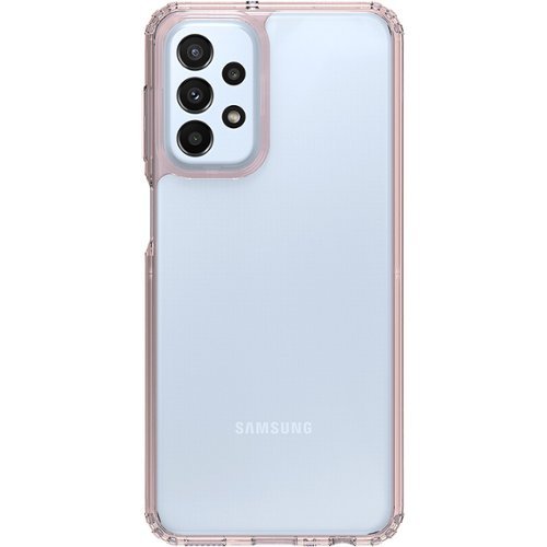 SaharaCase - Hybrid-Flex Hard Shell Case for Samsung Galaxy A23 5G - Clear/Rose Gold
