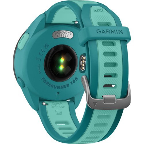 Garmin Forerunner 165 Music GPS Smartwatch 43 mm Fiber
