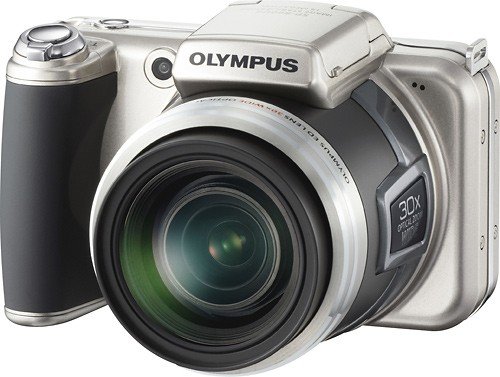  Olympus - Refurbished 14.0-Megapixel Digital Camera - Titanium