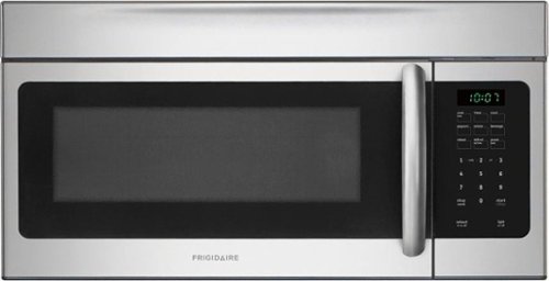  Frigidaire - 1.6 Cu. Ft. Over-the-Range Microwave - Stainless steel