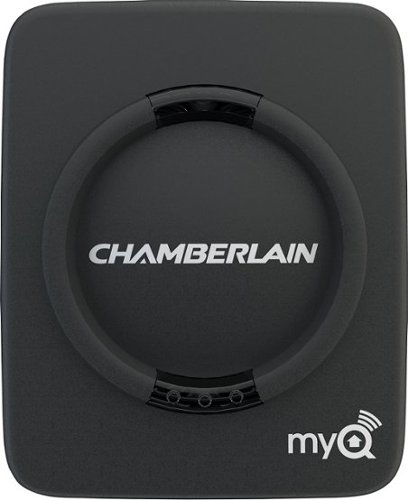  Chamberlain - MyQ Wireless Garage Door Sensor - Black
