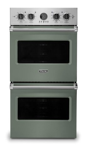 Viking - 27" Built-in Electric Double Wall Oven - Eucalyptus