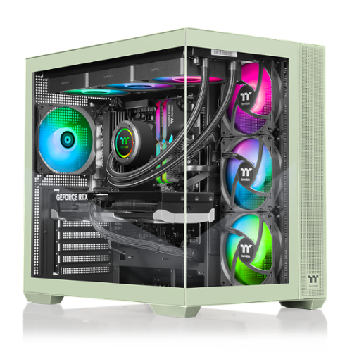 Thermaltake LCGS View 9870M 380 Gaming Desktop AMD Ryzen 7