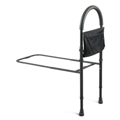  Medline - Bed Assist Bar with Handle - Black