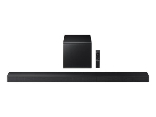Samsung - HW-QS700F 3.1.2 Ch Dolby Atmos Soundbar and Subwoofer (2025) - Black-Front_Standard 