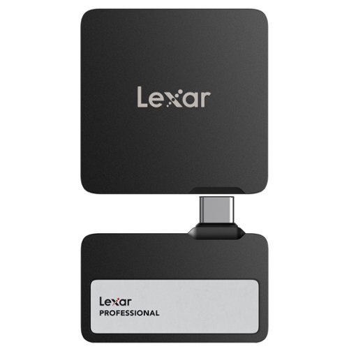 Lexar Professional Go Portable USB 3.2 SSD with Hub 2TB Black