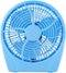 9" Table Fan - Blue-Front_Standard