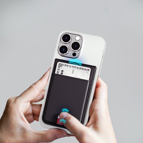JOURNEY EZMO MagSafe Wallet & Phone Stand - Black GLOBAL SHIPPING