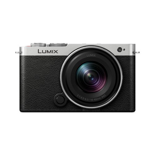 Panasonic - LUMIX S9 Mirrorless Camera with 18-40mm f/4.5-6.3 Lens, Black/Silver - Black / Silver-Front_Standard 