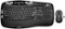 Logitech - MK550 Ergonomic Full-size Wireless Keyboard and Mouse Bundle for PC - Black-Front_Standard