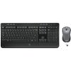 Logitech - MK520 Wireless Keyboard and Mouse Combo - Black-Front_Standard