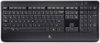Logitech - K800 Full-size Wireless Illuminated Keyboard - Black-Front_Standard