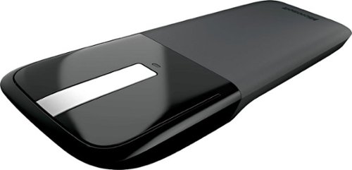 Microsoft Arc Touch Wireless BlueTrack Ambidextrous Mouse - Black WORLDWIDE DELIVERY