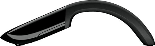Microsoft Arc Touch Wireless BlueTrack Ambidextrous Mouse - Black GLOBAL SHIPPING