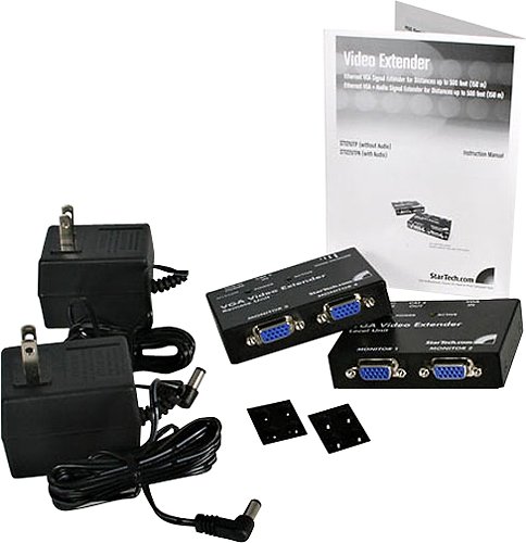  StarTech - VGA Video Extender Over Cat-5 Kit - Black
