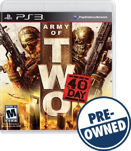  Army of Two: The 40th Day — PRE-OWNED - PlayStation 3