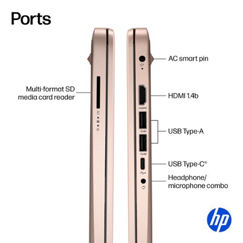 HP 14 Laptop - Intel Celeron N4500 2021 - 4GB Memory - 64GB eMMC - Pale Rose Gold WHERE TO BUY