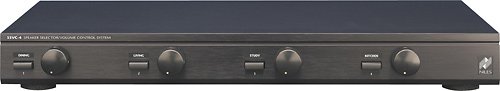  Niles - 4-Pair Speaker Selector with Volume Control - Black