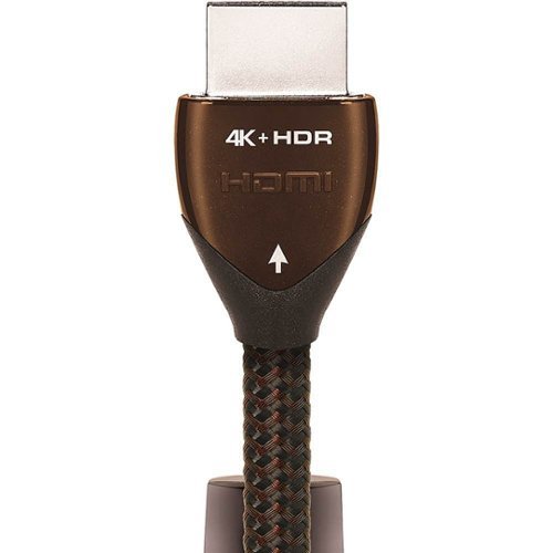  AudioQuest - Coffee 10' 4K Ultra HD HDMI Cable - Black/Brown
