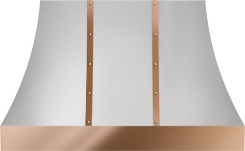 Banding Kit Trim for Zephyr Alto CHAL48ASX Range Hood - Polished Copper