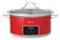 Betty Crocker - 6-quart Oval Digital Slow Cooker, Electric Cooking Pot With Lcd Digital Display - Red-Front_Standard