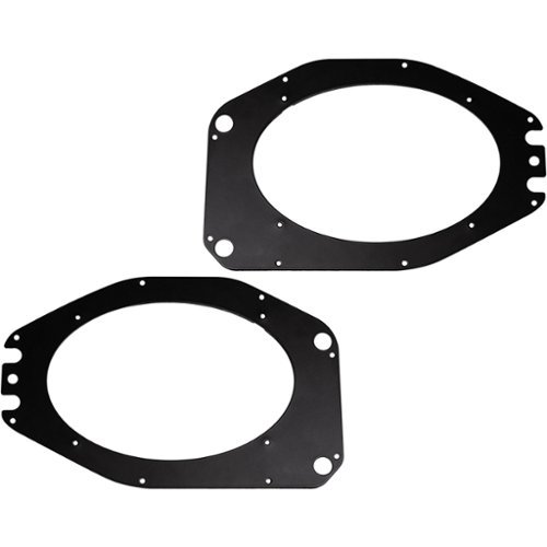 MB Quart Tuned Universal 6 x 9 Speaker Mounting Kit for Jeep 2018-2023 Wrangler JL and 2020-2023 Gladiator JT Vehicles - Black HOW TO BUY