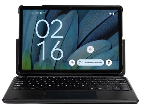 RCA - 10”- Tablet - 64GB - Keyboard Folio - RC -Gray - RC Gray-Front_Standard 