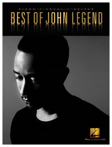  Hal Leonard - Best of John Legend Sheet Music - Black/White/Gold