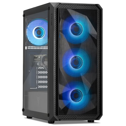 YEYIAN - Tanto Gaming Desktop - INTEL i5 14400F - INTEL ARC B580 - 16GB DDR5 - 1TB SSD - Black-Front_Standard 