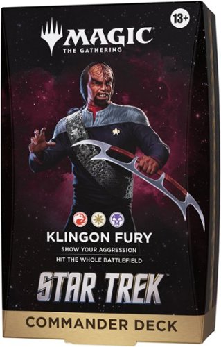 Wizards of The Coast - Magic: The Gathering  Star Trek Commander Deck - Klingon Fury