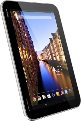Toshiba - Excite Pro - 10.1" - 32GB - Silver-Angle_Standard 