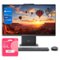 Lenovo - Upgraded - IdeaCentre I 27" Touchscreen All-in-One - Wireless K&M - Intel Core i7-13620H - 16GB RAM, 1TB SSD - Adata 64GB USB Drive - Black-Front_Standard