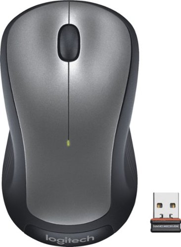 Logitech - M310 Wireless Optical Ambidextrous Mouse - Silver