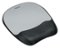 Fellowes - Memory foam Mouse Pad/Wrist Rest- Streak - Silver-Front_Standard
