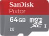 SanDisk - Pixtor 64GB microSDXC UHS-I Memory Card-Front_Standard