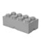 Room Copenhagen - LEGO Storage Brick 8 Medium - Stone Grey-Front_Standard