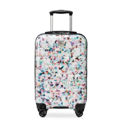 Front. Skyway - Epic 2.0 Hardside Carry-On, Confetti - Confetti.